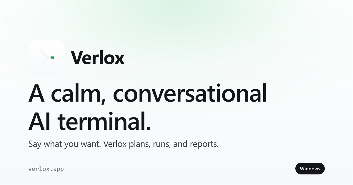 Verlox screenshot